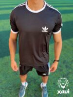 ⁦طقم رياضي تيشيرت Adidas Trefoil⁩ - الصورة ⁦2⁩